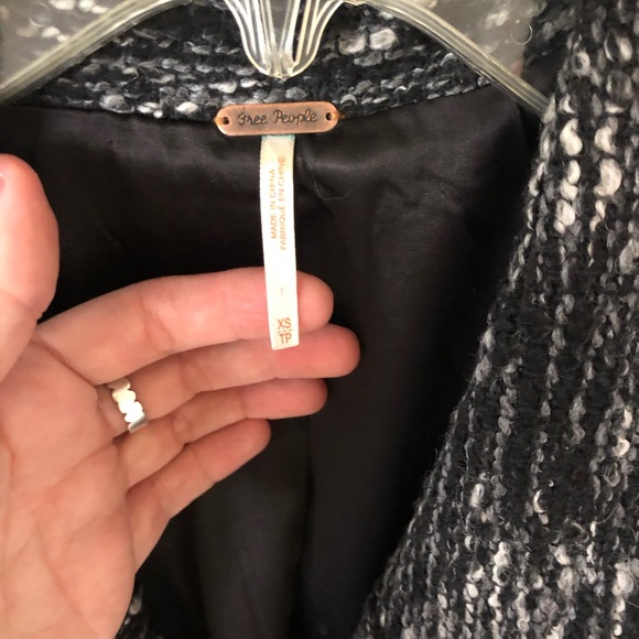 Beautiful free people woven coat - Picture 2 of 6